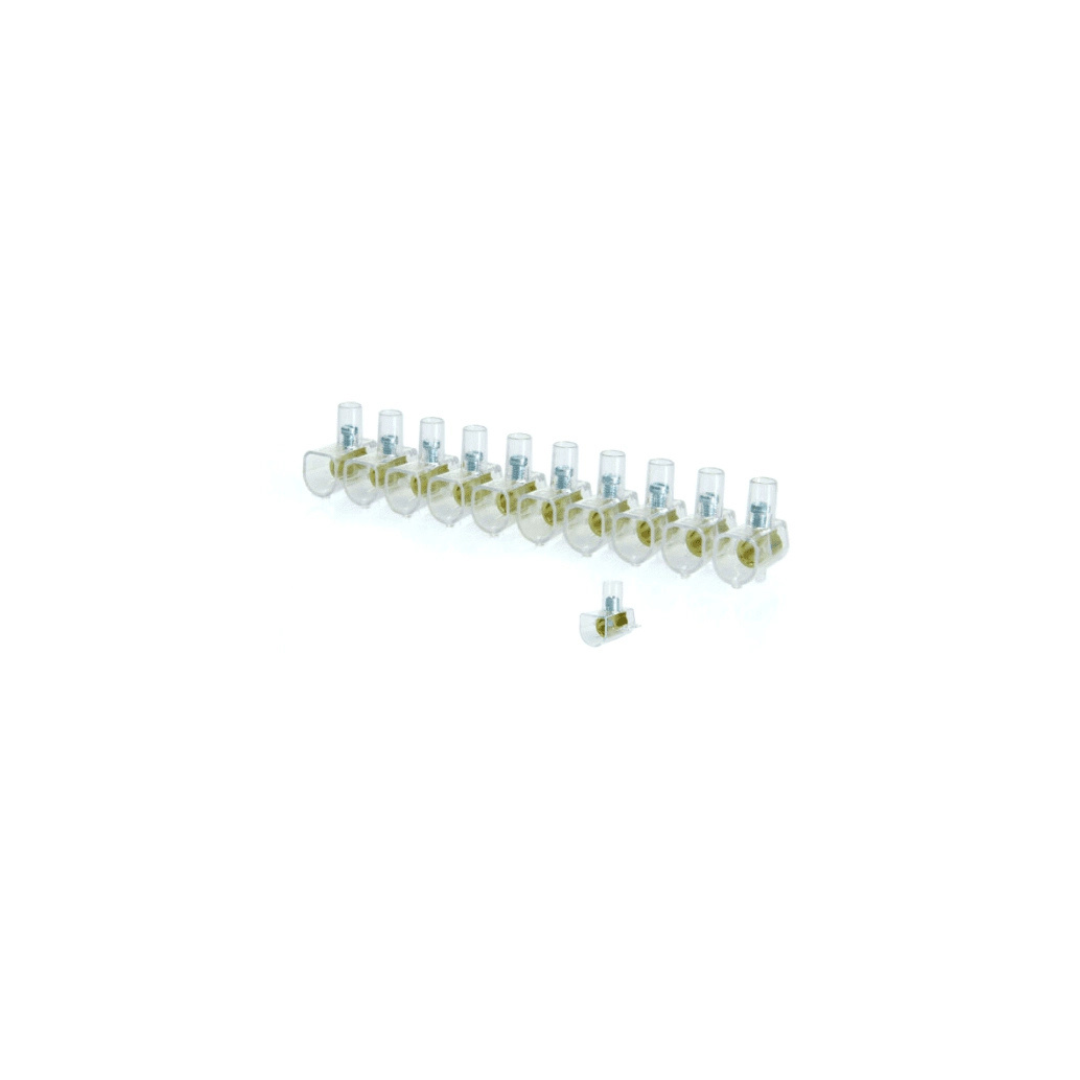 FAEG Forbox morsetti unipolari volanti 10 mmq in barre da 10pz. FG25029