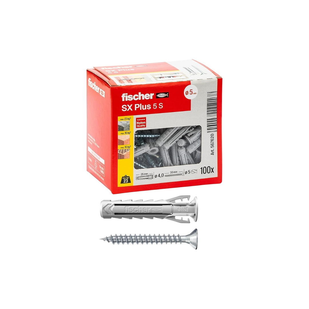 TASSELLO NYLON 'SX PLUS 5S' 5X25 VITE 4X30