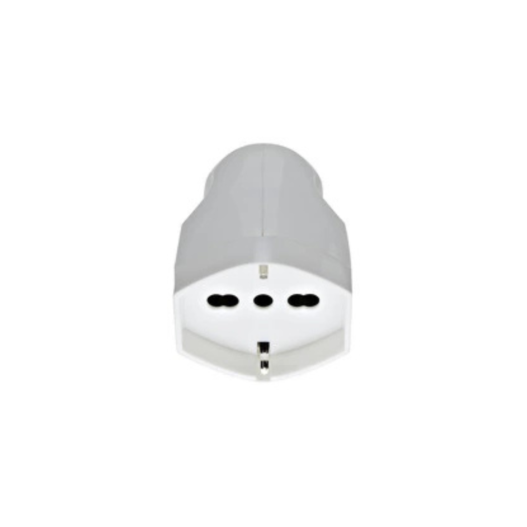 PRESA 2P+T 16A UNIVERSALE ASSIALE BIANCA