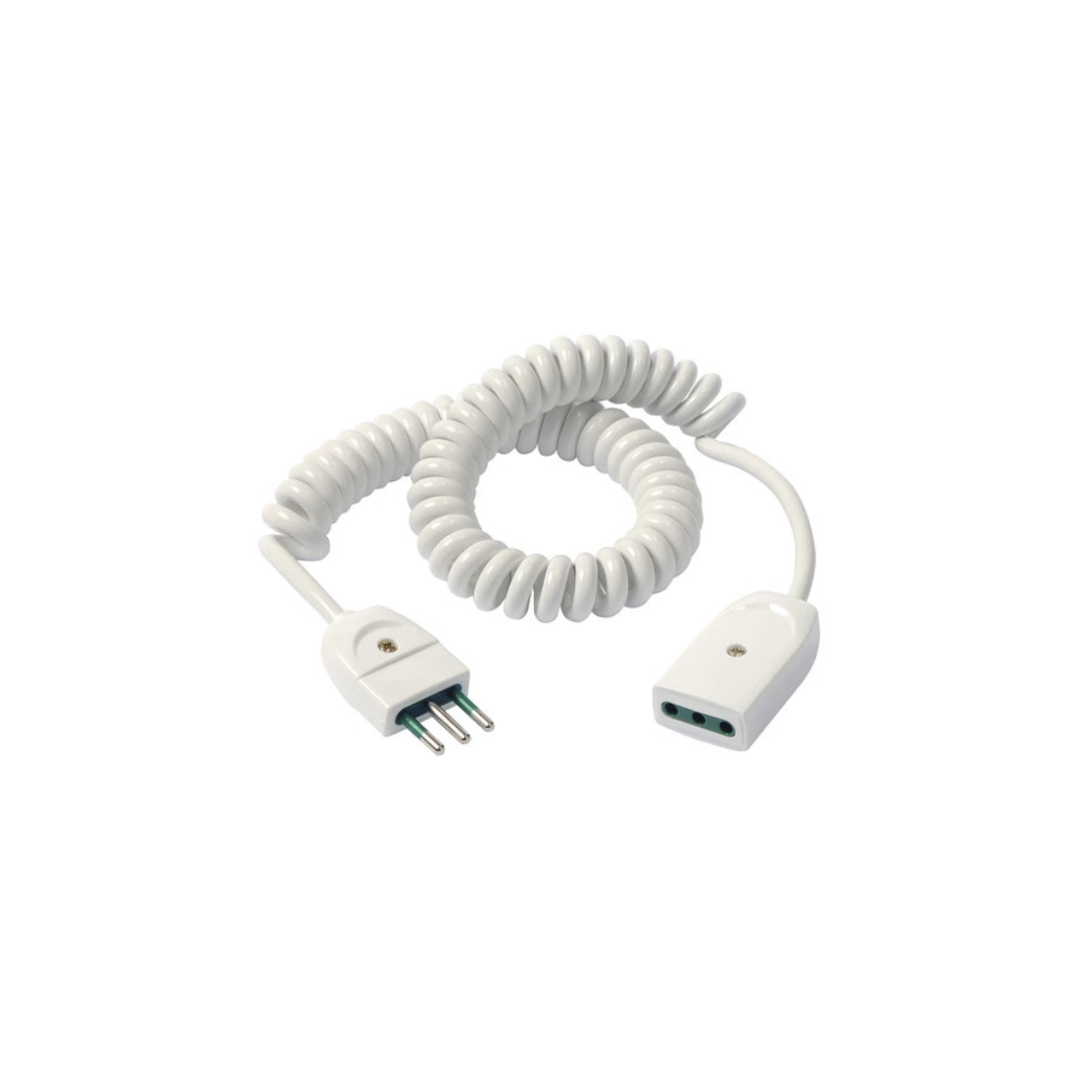 Cavo prolunga estensibile 3G0,75 3m bian