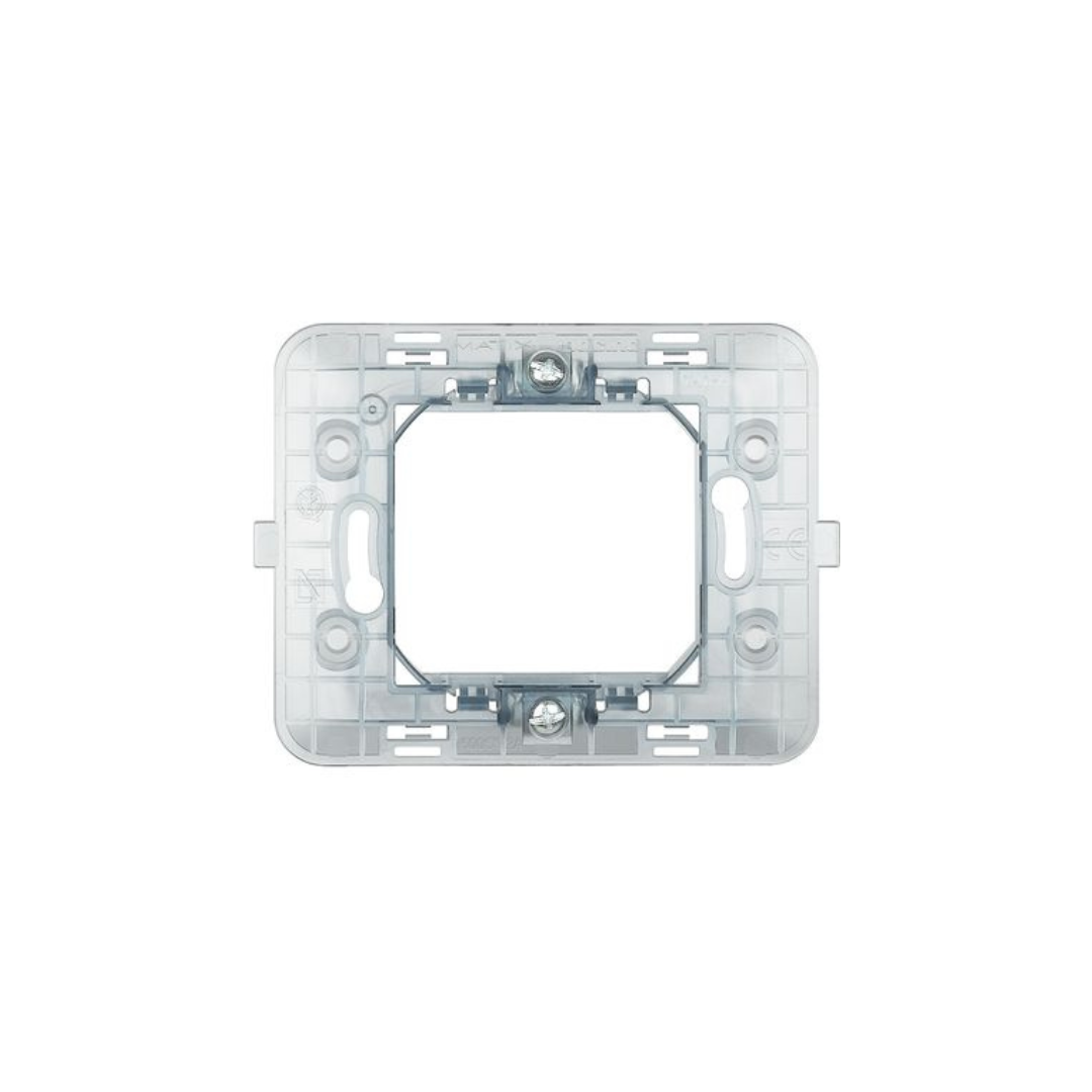 Supporto Bticino Matix 2 moduli per scatola tonda  500SM2A
