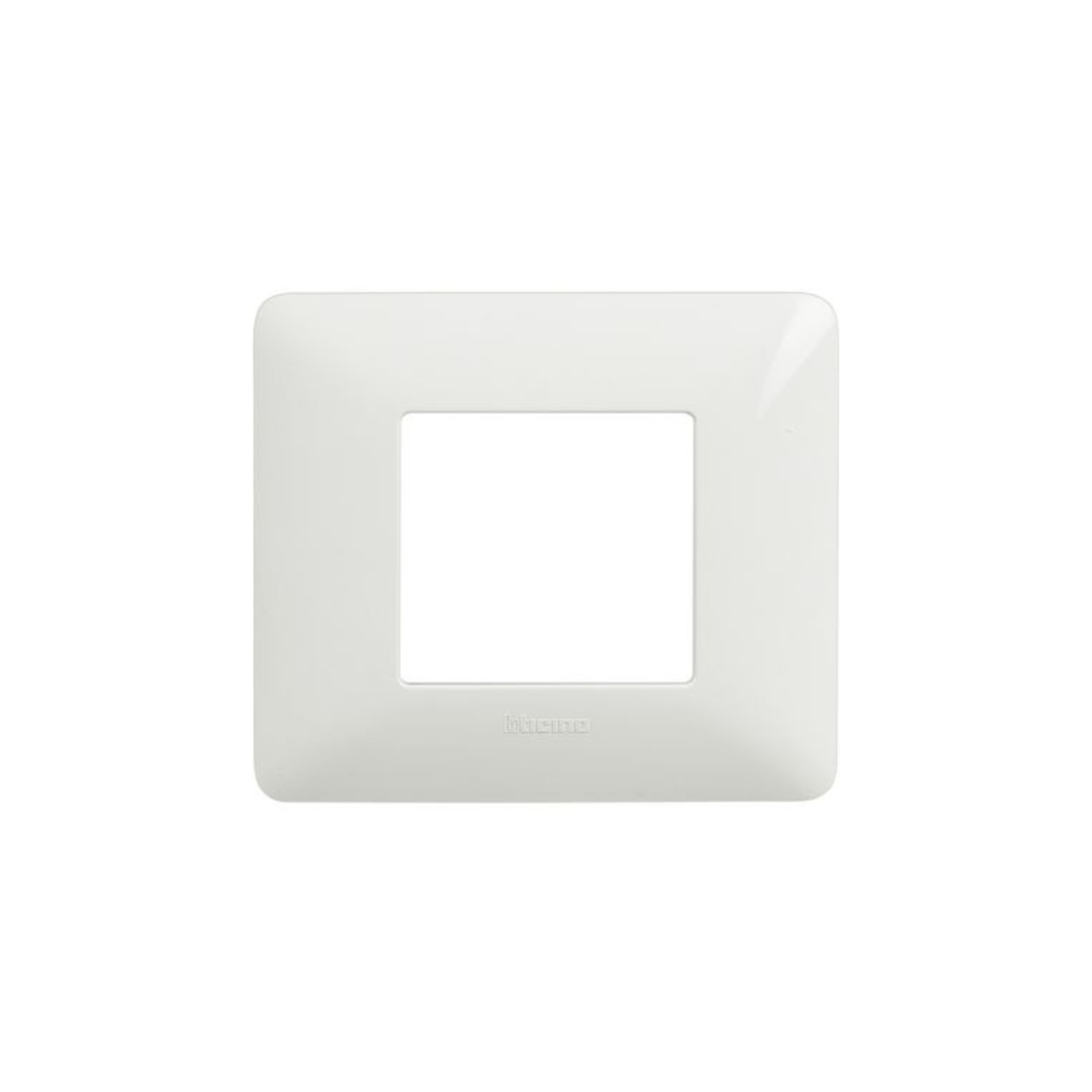 Placca  2 moduli Bticino Matix bianca AM4802BBN