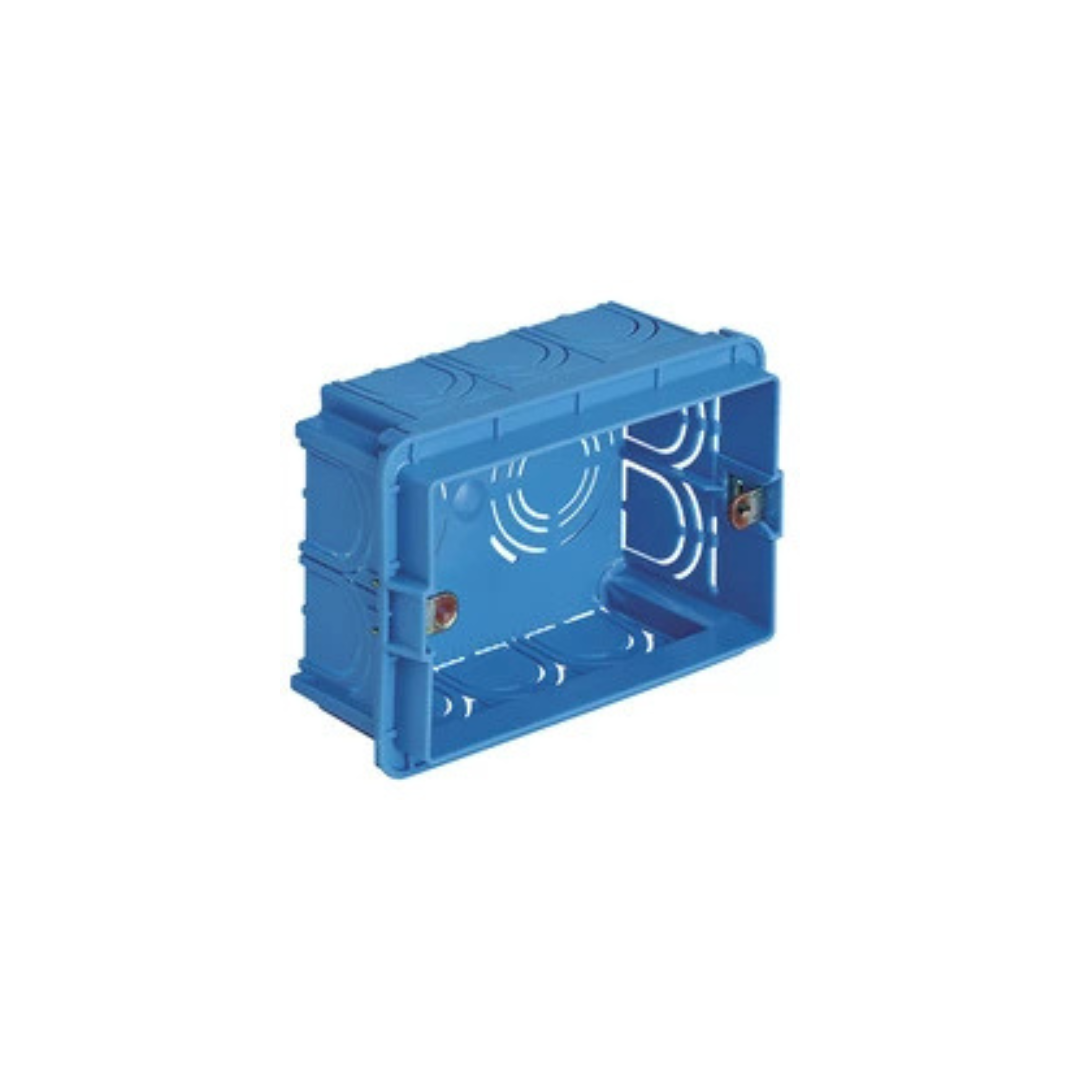 Scatola incasso rettang. 3M azzurro Vimar