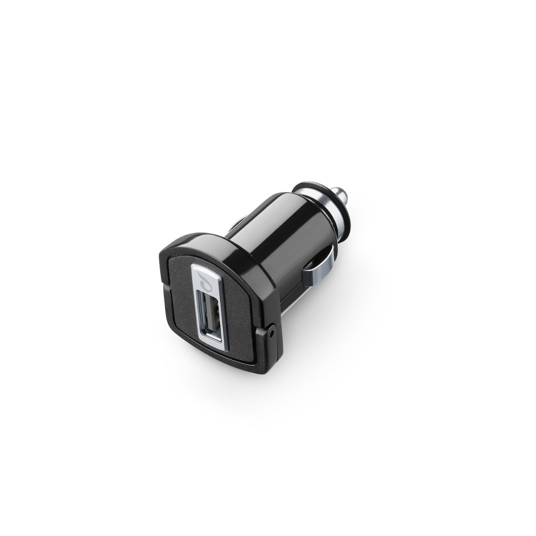 Caricabatteria da auto nero 5w Cellularline