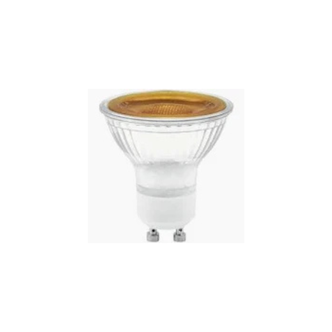 Lampadina dicroica GU10 alogena 230v gialla