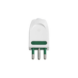 Spina 2P+T10A orientab. S11-SPB11 bianco VIMAR 00203.B