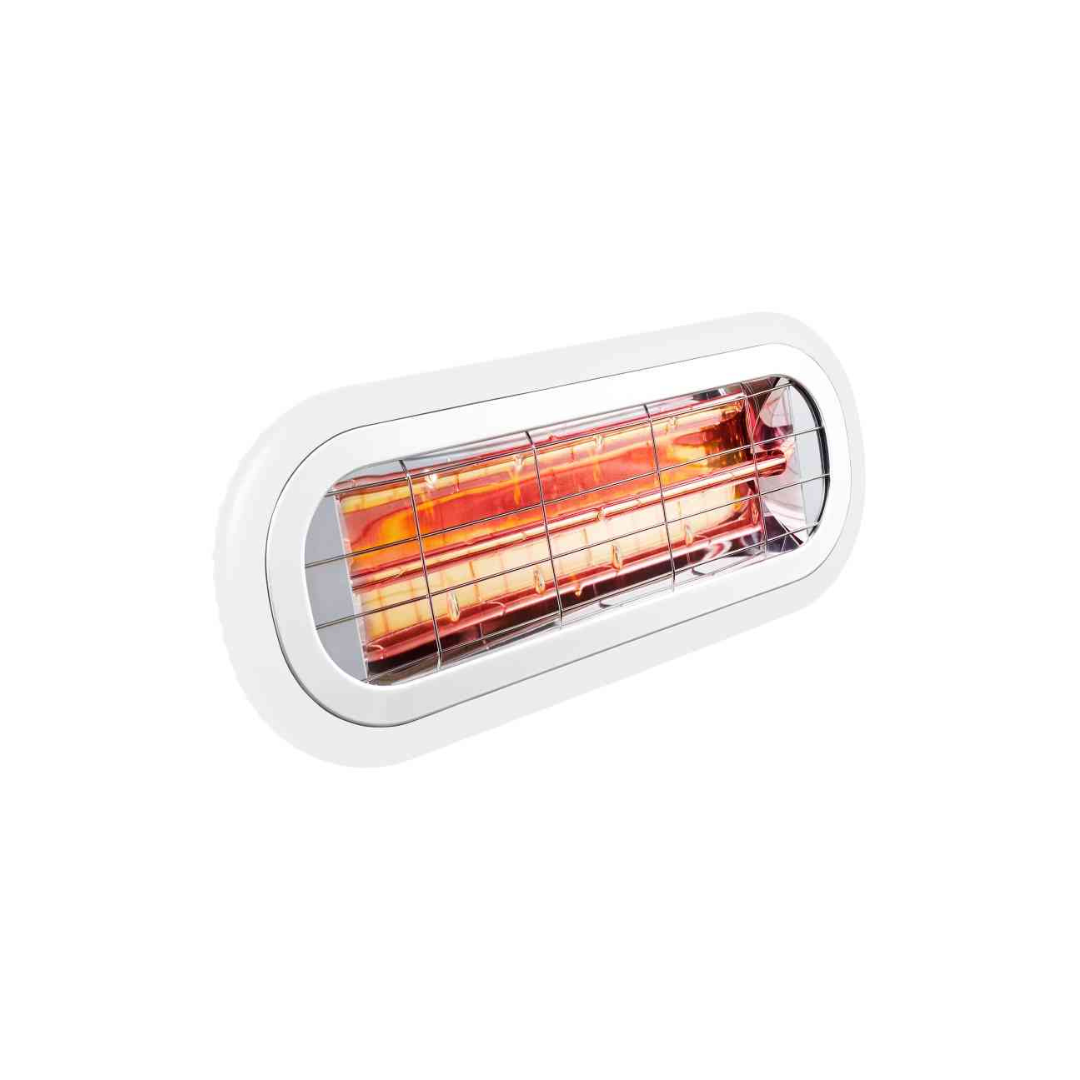 Stufa ad infrarossi da esterno/interno 1500W SOLE BIANCO CFG ER032