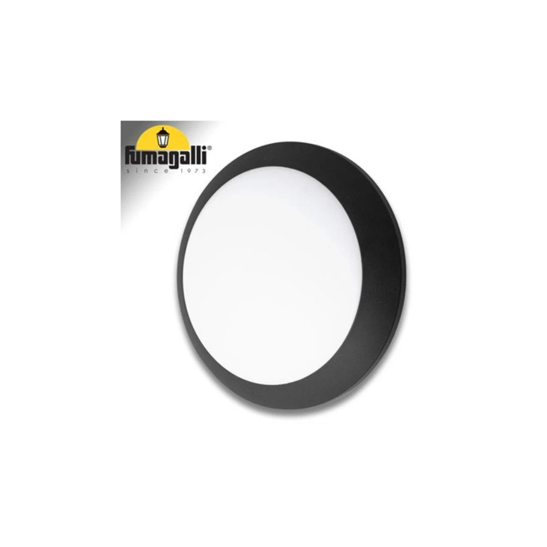 Plafoniera UMBERTA nera  2XE27 FUMAGALLI cod.1B3000000AYE28