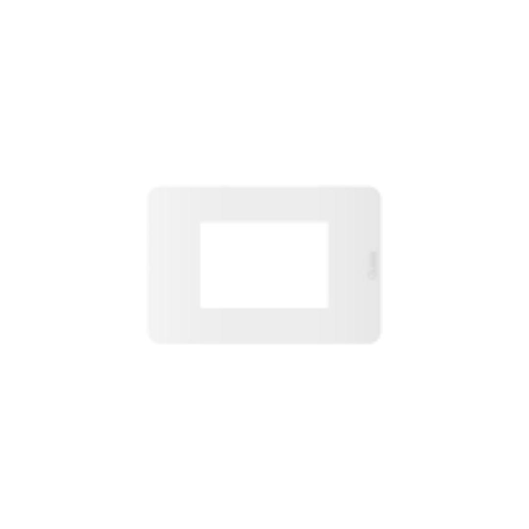 Placca 3P  Bticino Matixgo bianco JA4803JW