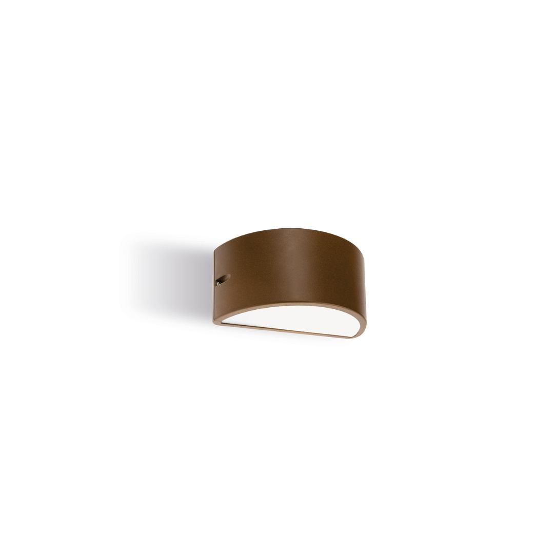 Applique SOVIL UMBE chiusa corten E27 474/36