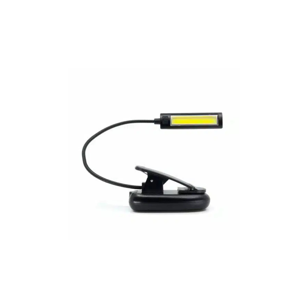 Lampada da Lettura LED Ricaricabile EasyMate 330310 con Clip – Portatile e Flessibile
