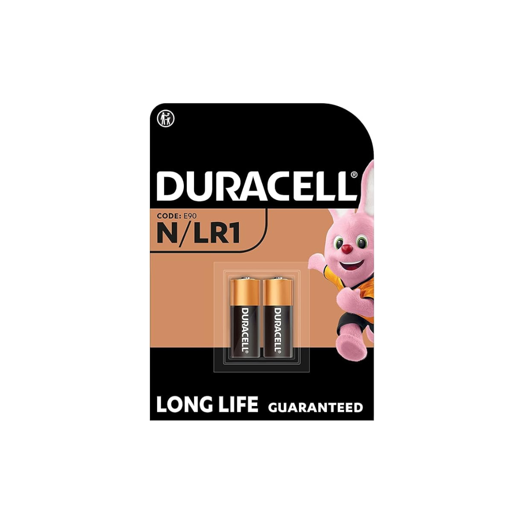 Batterie Duracell N alcaline 1,5 V – formato N (LR1/MN9100)
