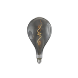 Lampadina LED Vintage Bumped Smoky Grey E27 700306.00L – Design Globo Irregolare Vetro Fumè