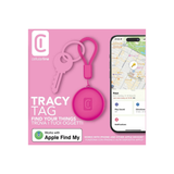 Tracy Tag iOS Rosa BTTRACYTAGP – Trova Oggetti Bluetooth per iPhone