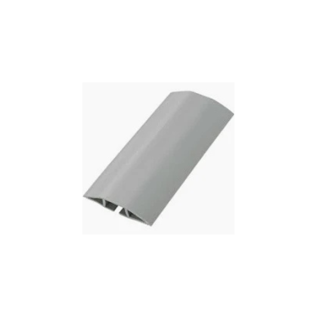Canalina Passacavi Adesiva 50x12 mm – 1 Metro – Grigio per Cavi Elettrici