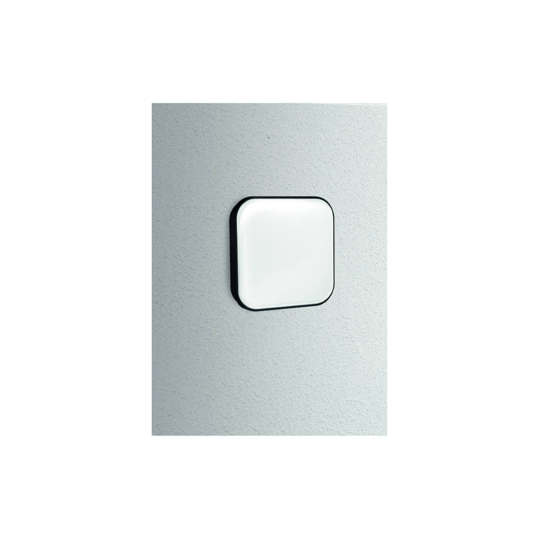 Plafoniera LED Simply Square Nera – 24W – 4000K – 1920Lm – IP65 (SMSN-242240) Century Italia