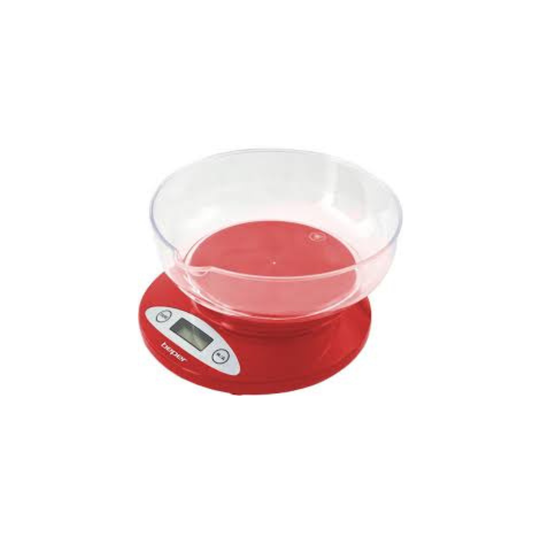 Bilancia da Cucina Elettronica Beper 90.115R – Precisione fino a 5 kg con Funzione Tara