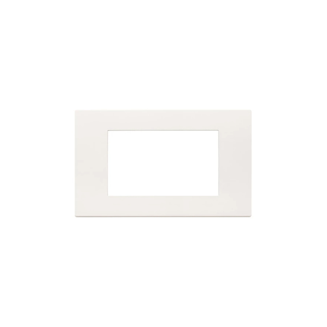 Vimar Linea Placca 4 Moduli in Tecnopolimero Bianco – Modello 30654.00