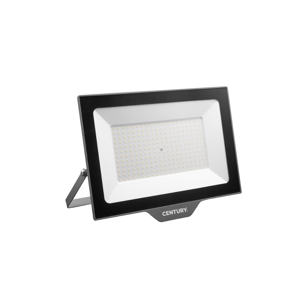 Proiettore LED Smile 200W 4000K 22500 Lumen – Faro LED da Esterno Alta Potenza Cemtury