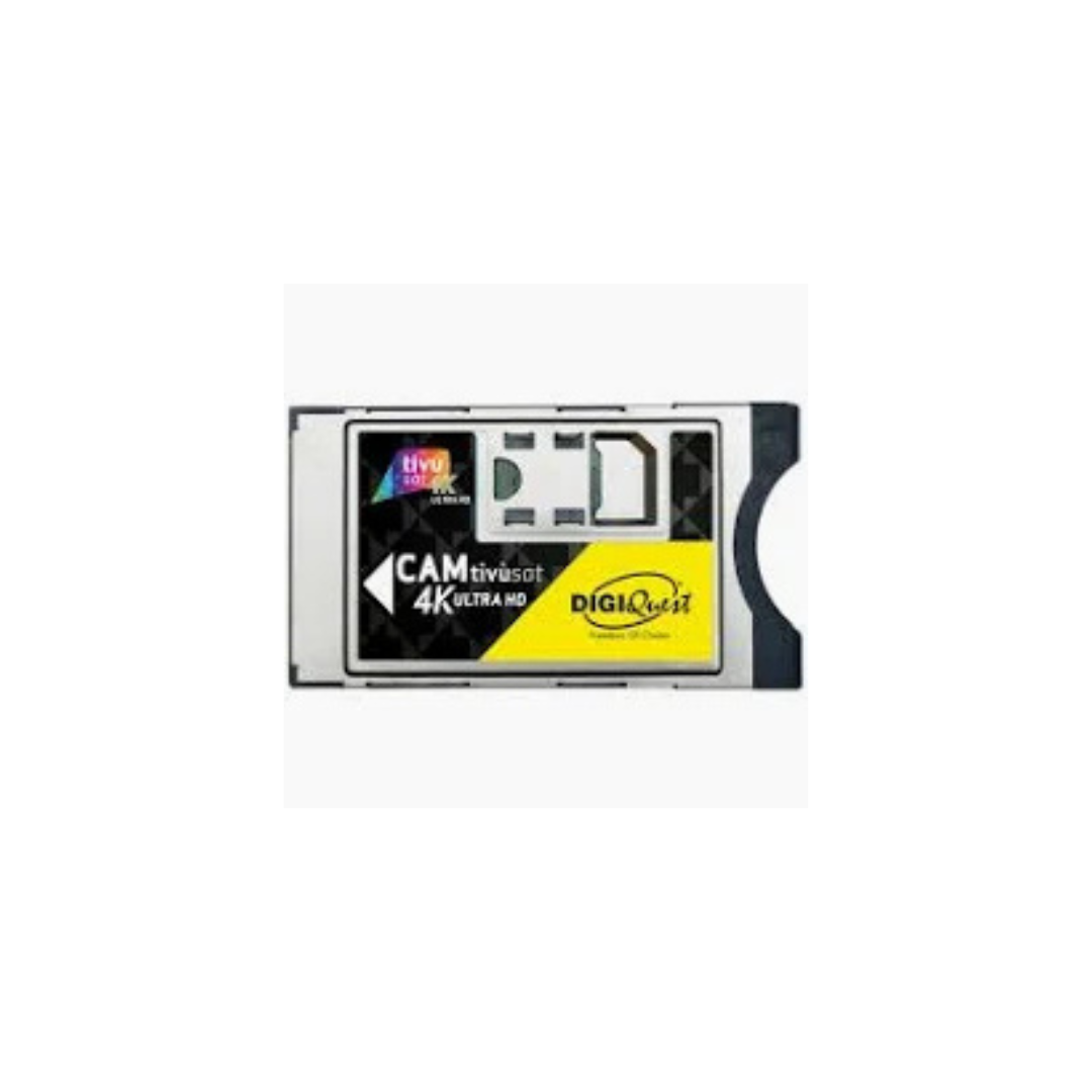 CAM TV SAT 4K Ultra HD Digiquest Tivùsat – Modulo CI+ con Smartcard