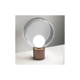 Lampada da Tavolo Cosmit Ø18 Marrone Ossidato – Vivida SKU 0082.40.BRL