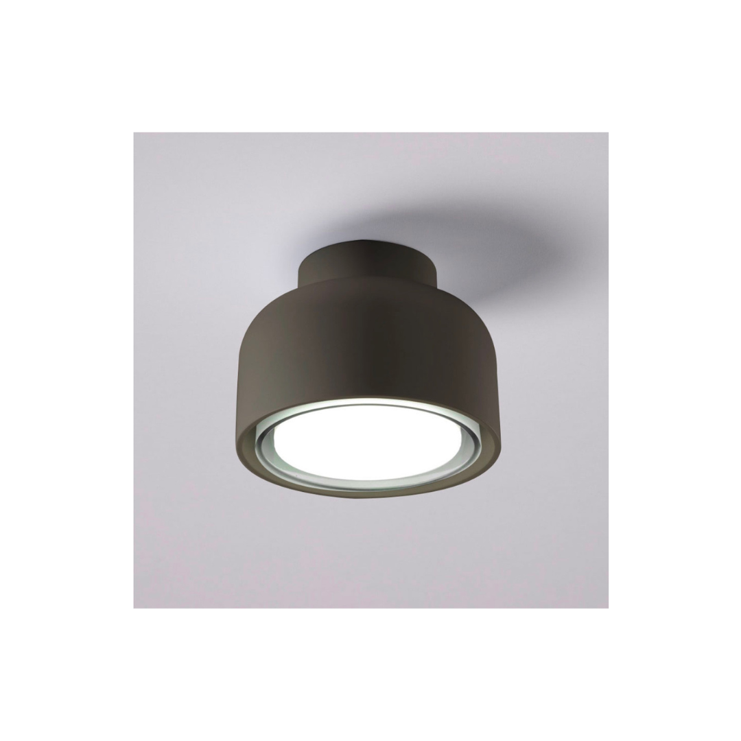 Applique / Plafoniera Bottone Bronzo 1x12W GX53 – Vivida SKU PLS002.20.BZ