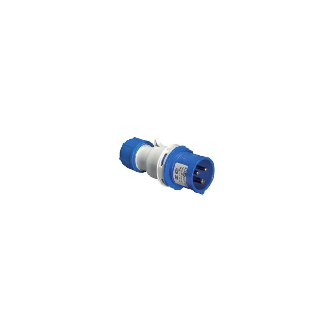 Elettrocanali EC69272 Spina Mobile 220V 32A 2P+T IP44 | Spina Industriale CEE