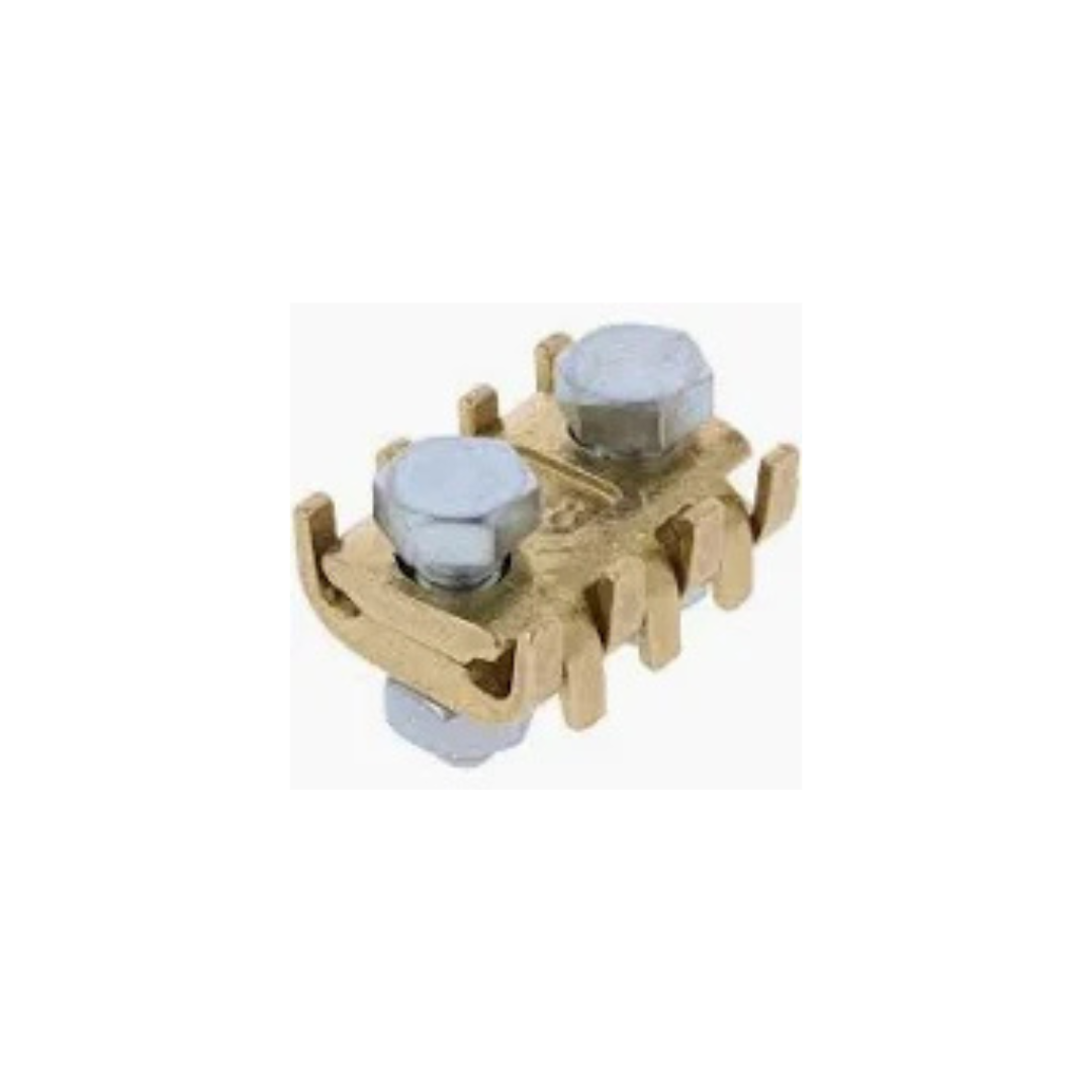 BM 5263 Morsetto a Pettine per Cavi 9-12 mm 2 Bulloni