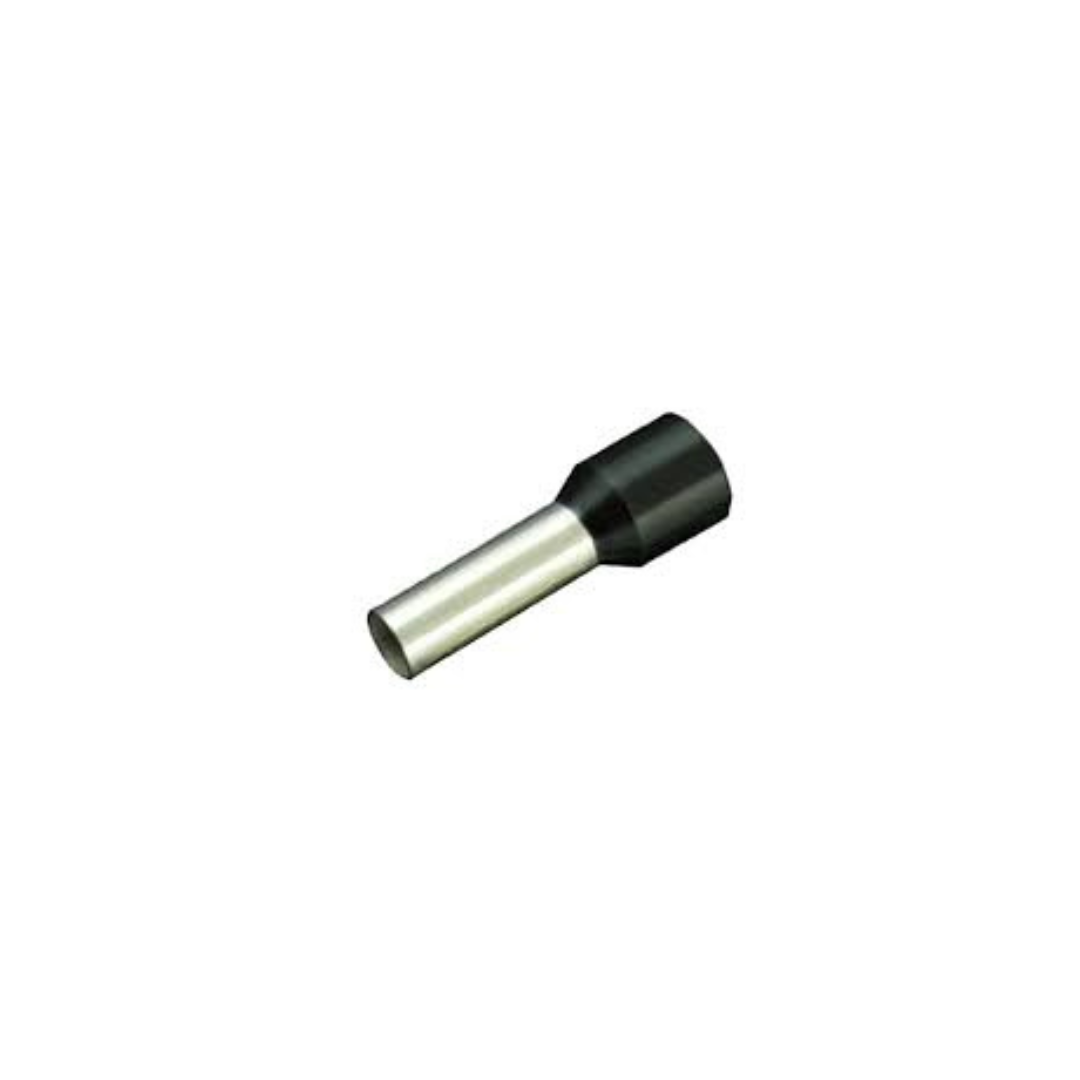 CEM PKC612 Tubetto Preisolato 6 mm² Nero | Puntalino per Cablaggi Elettrici
