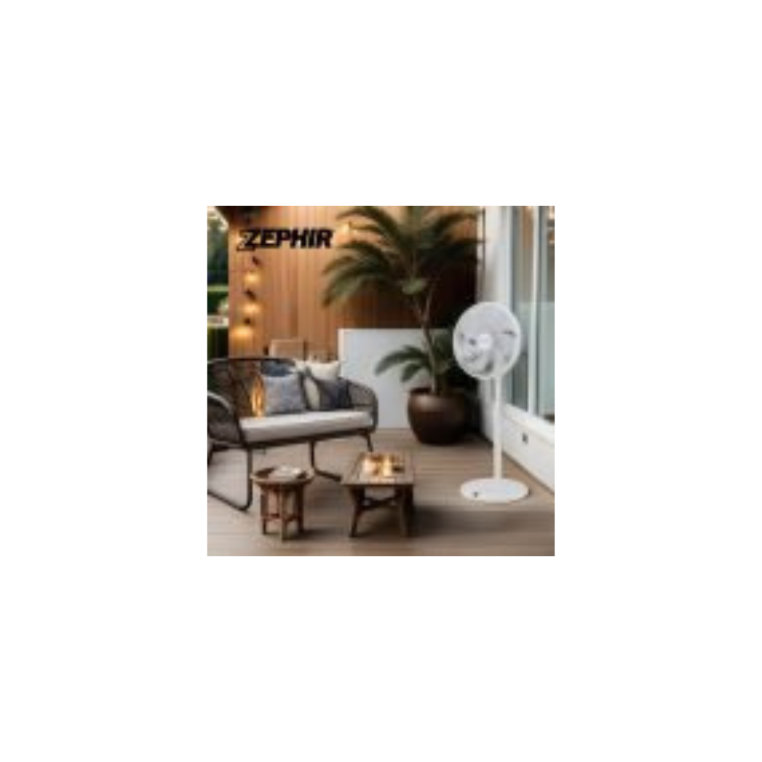 Zephir ZDC35CM Ventilatore a Piantana Supersilent 35 cm
