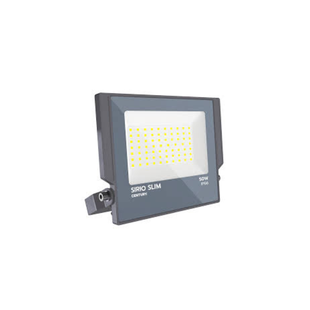 Century SIRIO SLIM SRS-509540 Proiettore LED 50W 4000K Luce Naturale 5250 Lumen IP66