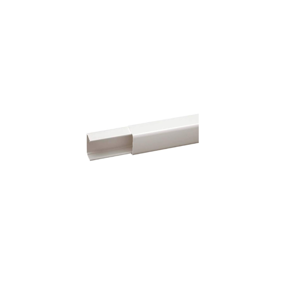 Canalina per Condizionamento con Coperchio Elettrocanali EC9008060 80x60 mm Bianca 2 m