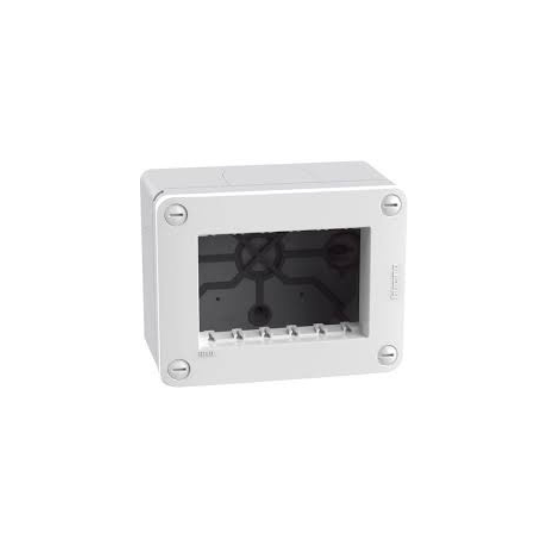 Scatola BTicino MatixGO IP40 3 Moduli Bianca da Parete – 28403W