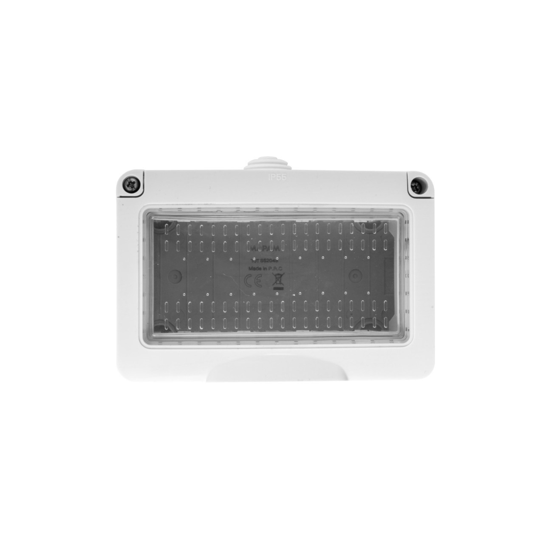 MAPAM JOY-A5204BI Idrobox IP55 4 Moduli Bianco Compatibile BTicino Matix