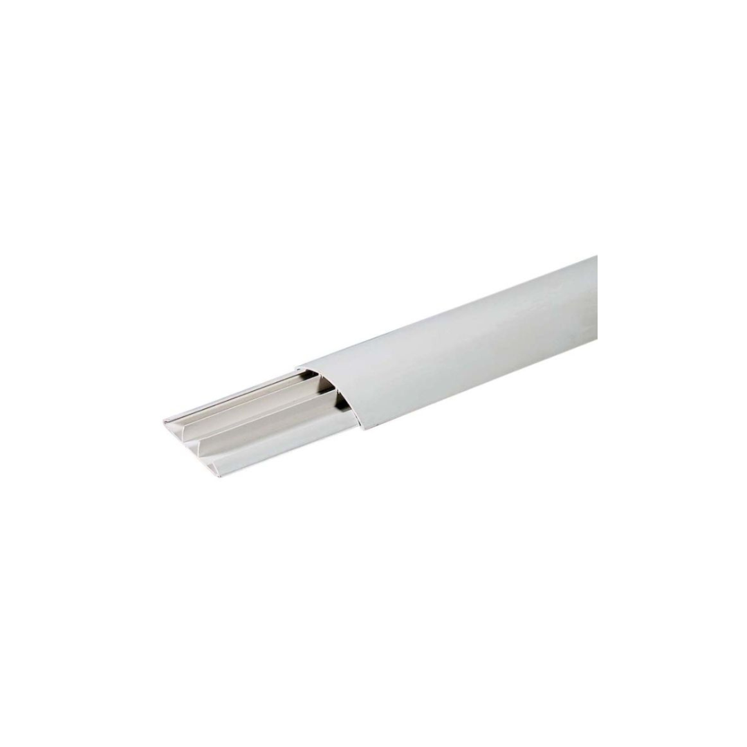 Canalina Portacavi da Pavimento 75x17 mm 2 Metri – Passacavi Coprifili
