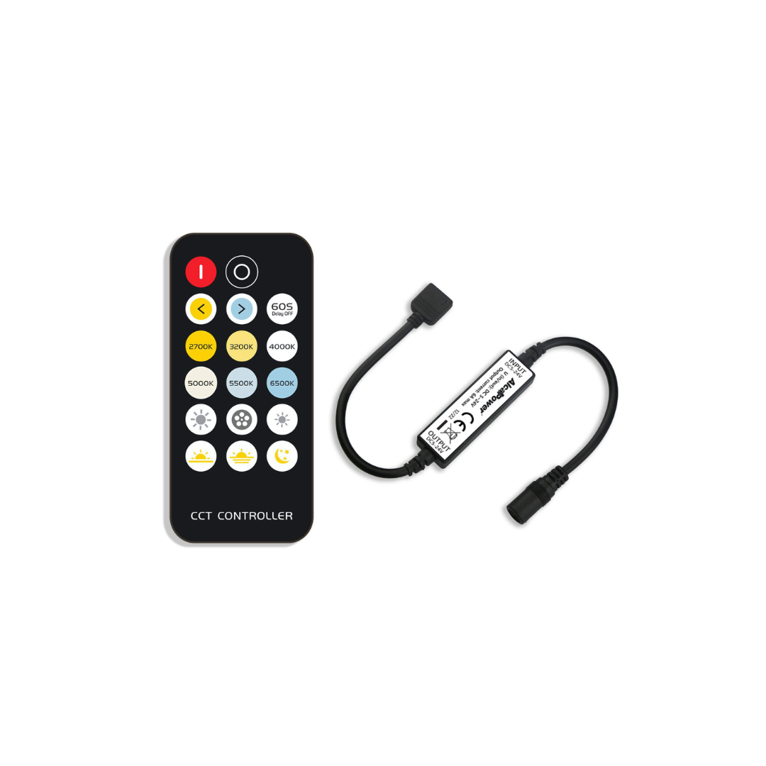 Controllo Remoto per Strisce LED COB 24V CCT RC-CCT – Telecomando per Illuminazione LED 927075