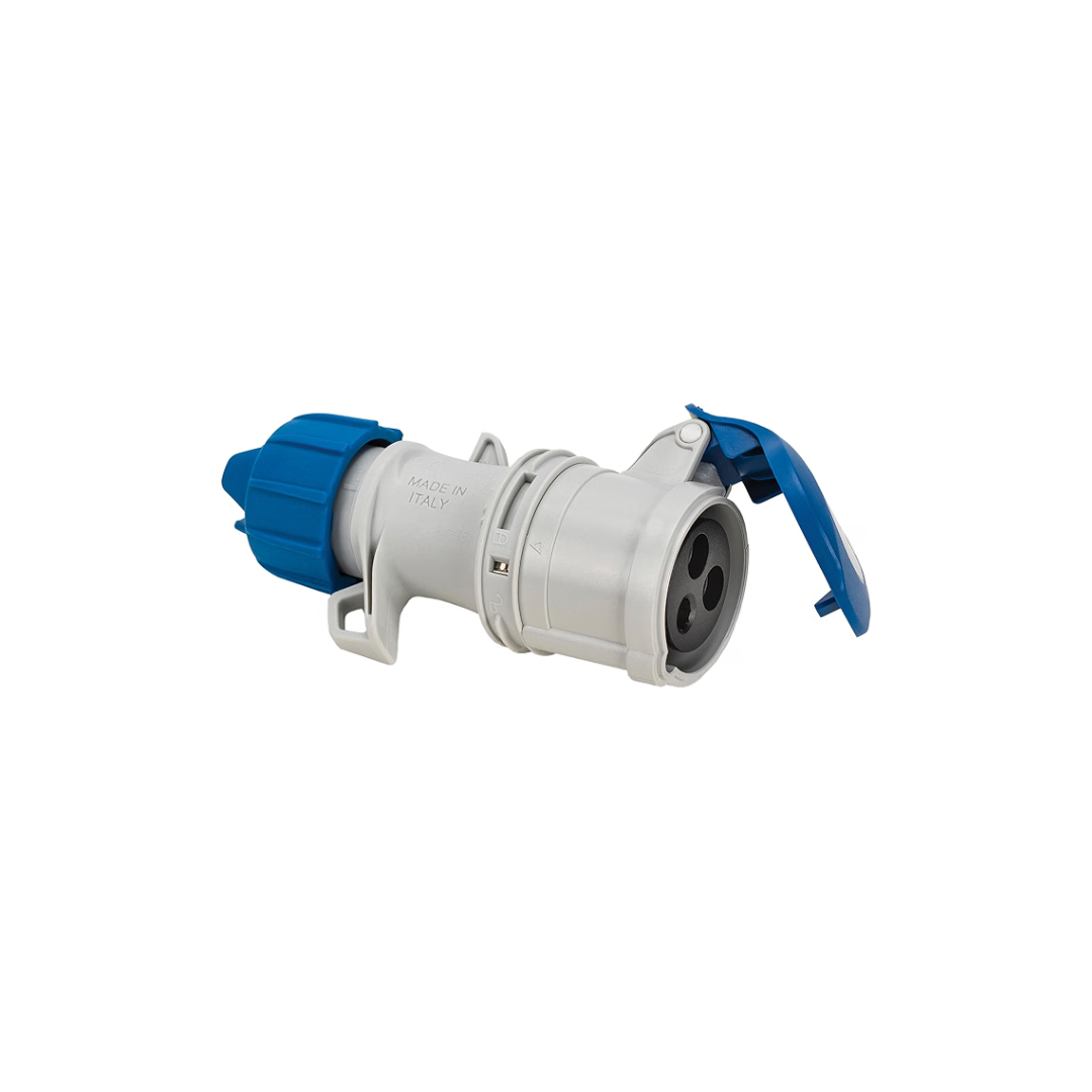 FANTON 71100V Presa CEE 16A 2P+T IP54 – Presa Industriale con Cablaggio a Vite