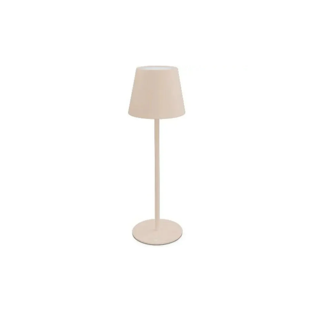 Lampada da Tavolo LED Ricaricabile NINA Sabbia  a Batteria – Century NIN-3630SD
