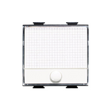 Pulsante portanome Bticino Matix  1P NO 250Vac 10A illuminabile AM5008