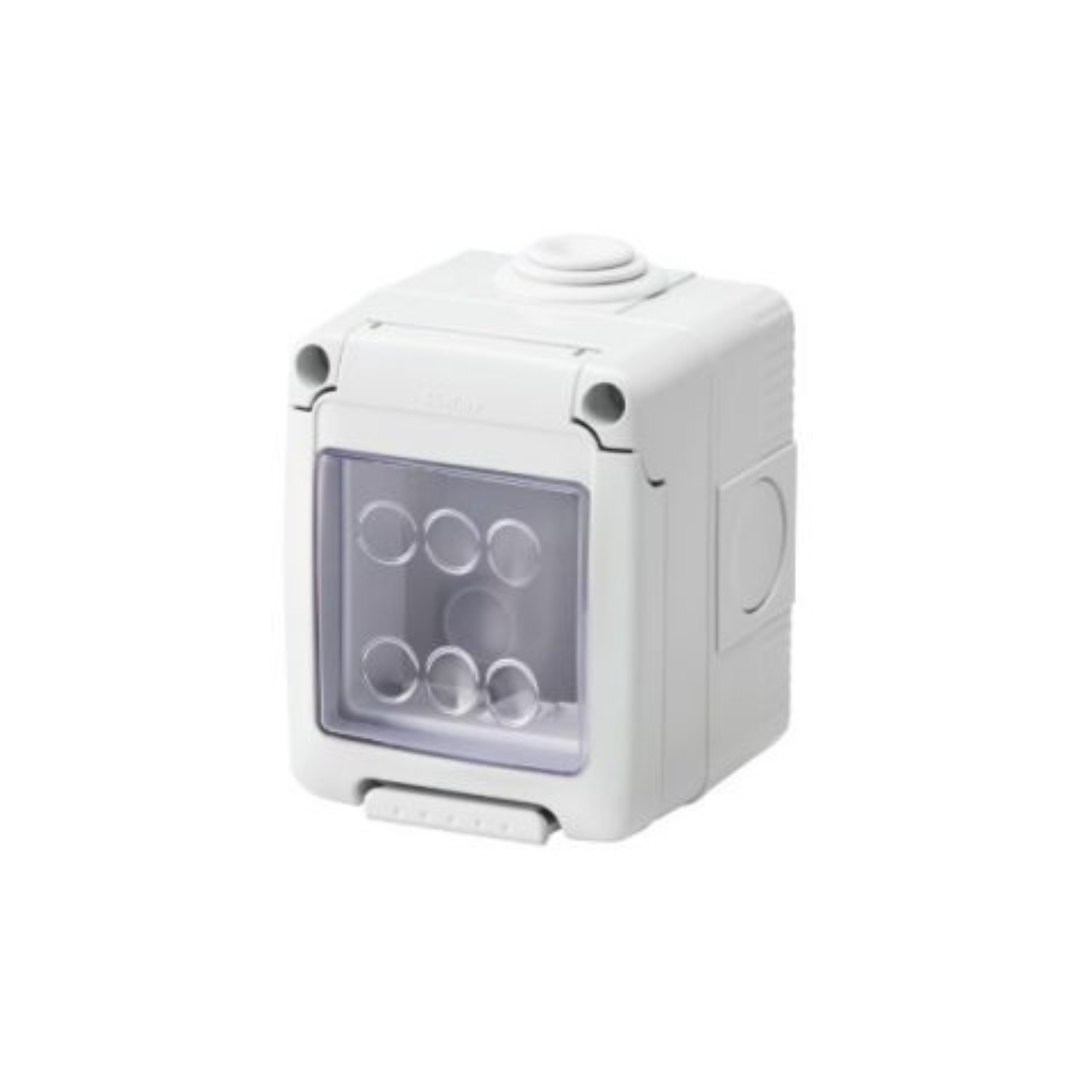 CONTENITORE PER APPARECCHI SYSTEM -STAGNO - 2 POSTI  IP55