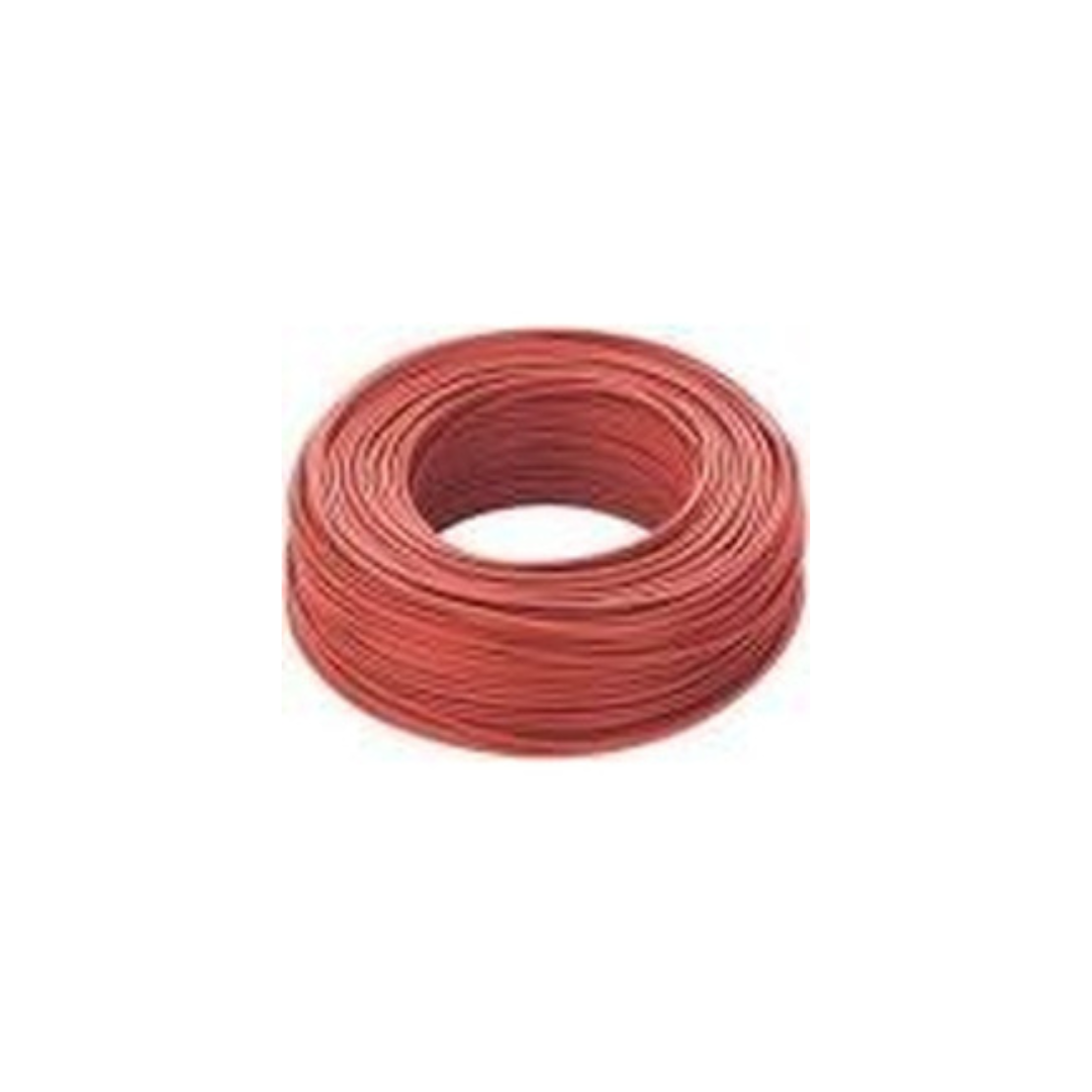 Cavo unipolare antifiamma FS17 1X1,5mmq Rosso Matassa 100 Mt