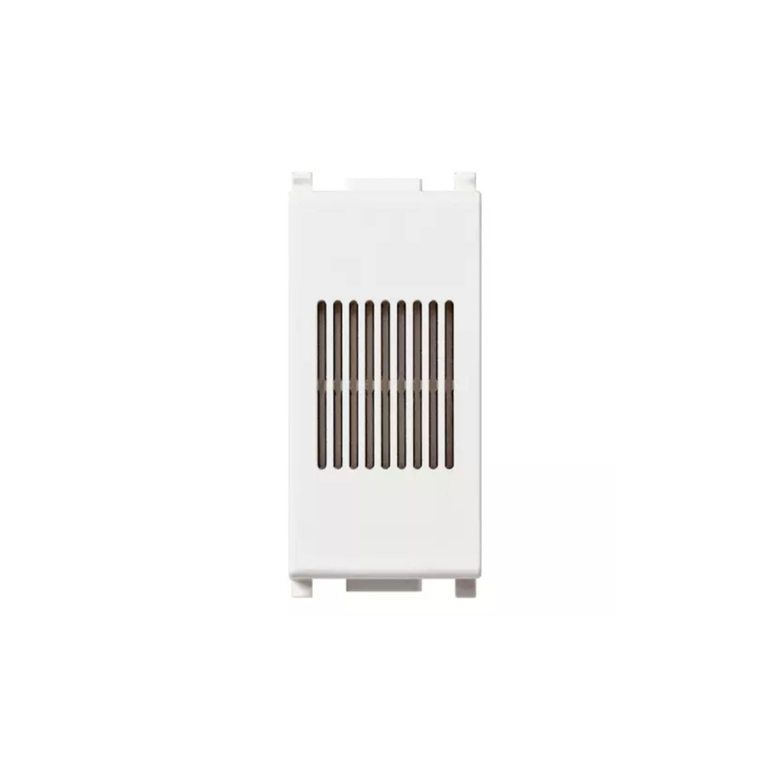 Suoneria/ronzatore 230V 50-60Hz bianco Plana 14373