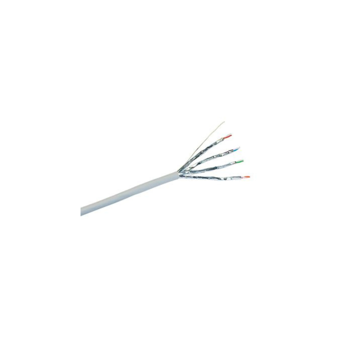 Cavo di installazione Cat. 6A, U/FTP, 4P, 650 MHz, LSFRZH, grigio, Cca, MT
