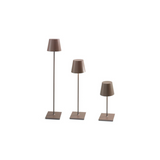 Poldina XXL E27  lampada da terra Corten LD0360R3
