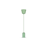Lampadario LED a Cilindro in Calcestruzzo  Verde 3742 Vtac