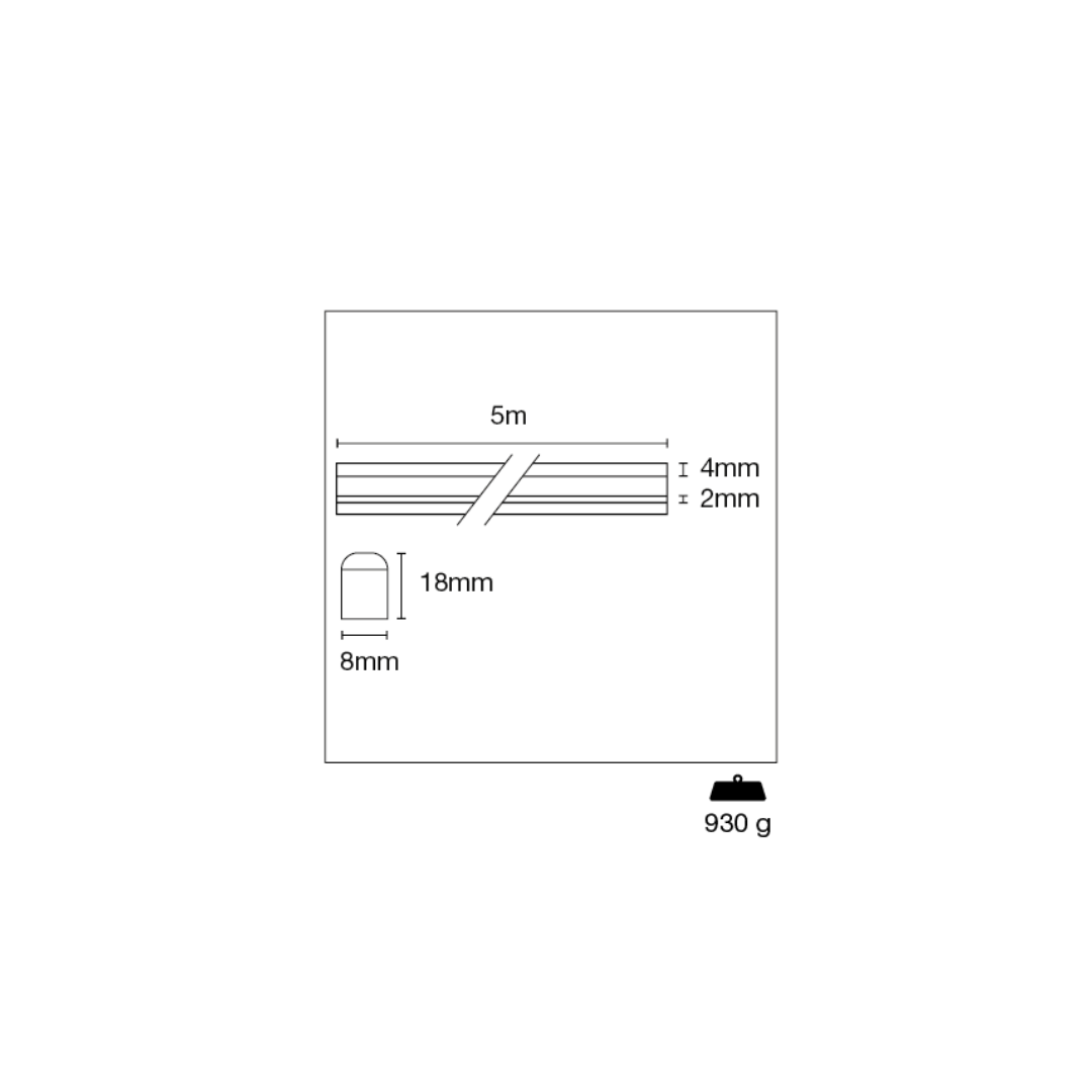 Striscia LED MAGIC RGB 5 Metri 24W IP67 con Telecomando – Century MGR5-486010