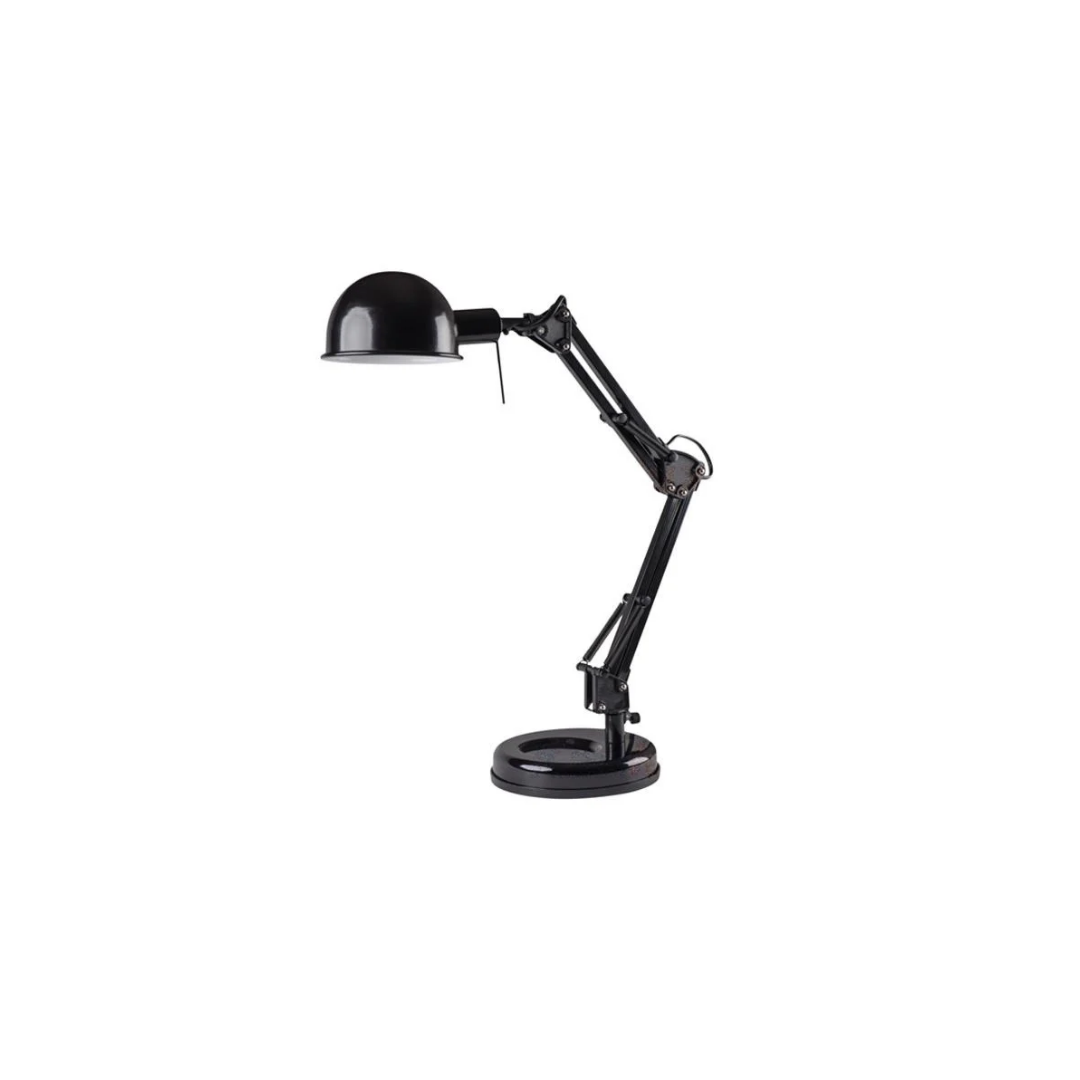Lampada da Scrivania PIXA Nera Orientabile Attacco E14 – Kanlux KT-40-B